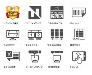 noix blanche (noix_blanche)さんの医療用システムの特徴を示すアイコンデザインへの提案