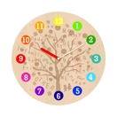 qb (qb151a)さんの木製掛け時計の盤面のデザイン募集への提案