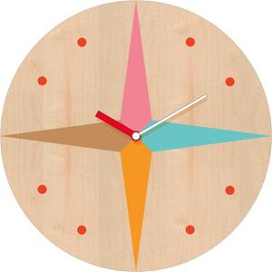 hizakozoo (hizakozoo)さんの木製掛け時計の盤面のデザイン募集への提案