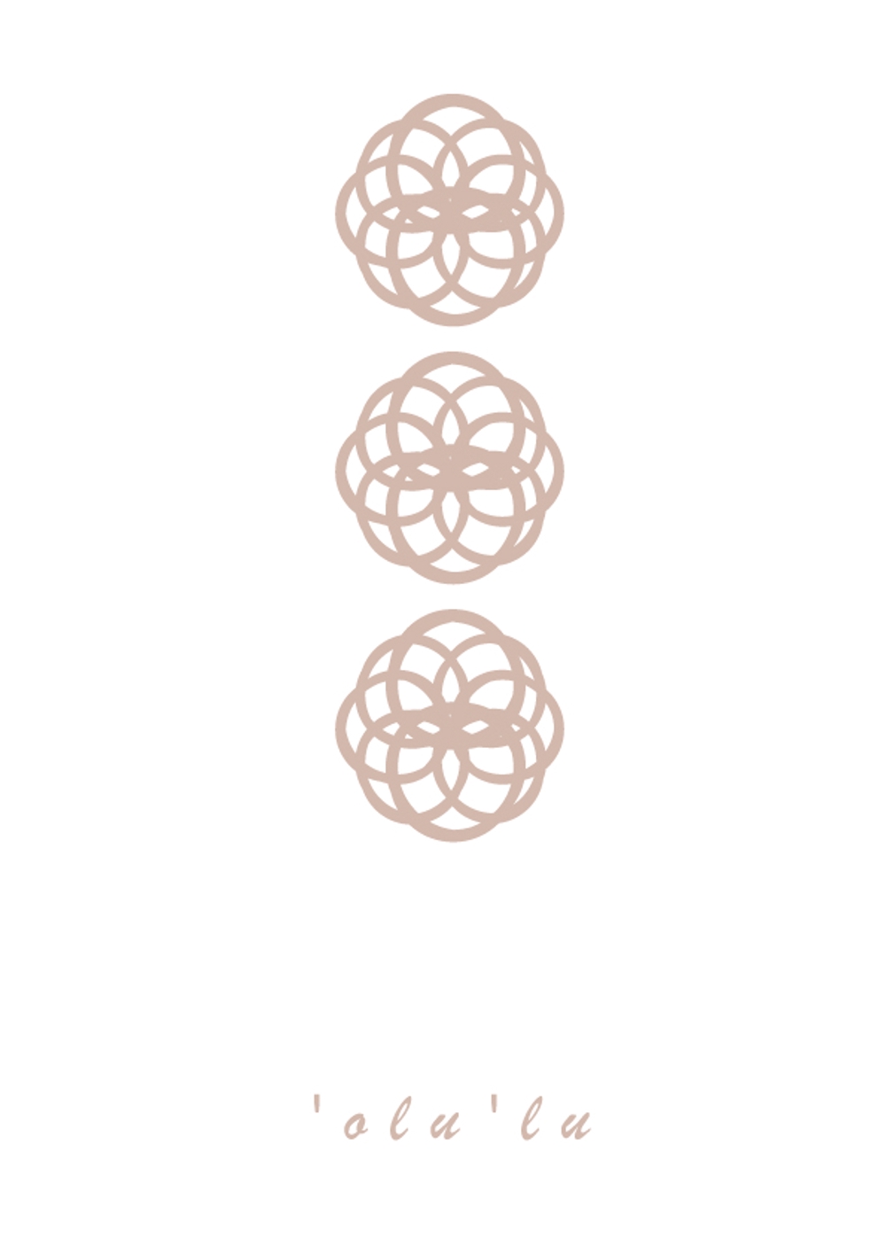 アロマエステ リラクゼーション 'olu'lu のロゴ