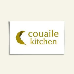 カタチデザイン (katachidesign)さんのパンと料理の教室「クエルキッチン（Couaile kitchen）」のロゴへの提案