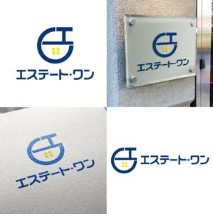 さんの不動産会社「エステート・ワン」のロゴ制作への提案