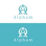 BASIC (do-basic)さんのアパレルブランド「Alpham」のロゴへの提案