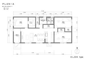 inatsuさんの27坪プラン個人住宅用間取りプランの作成への提案