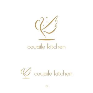 cagelow (cagelow)さんのパンと料理の教室「クエルキッチン（Couaile kitchen）」のロゴへの提案