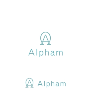 DeeDeeGraphics (DeeDeeGraphics)さんのアパレルブランド「Alpham」のロゴへの提案
