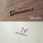 coco design (tomotin)さんのヒプノセラピーサロンの「BrushRose Hypnotherapy」のロゴとマーク（商標登録予定なし）への提案