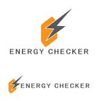 tama28さんの電気の見える化を行う感電防止器具　ロゴ　『energy checker』への提案