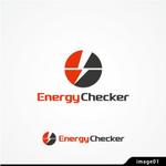 konodesign (KunihikoKono)さんの電気の見える化を行う感電防止器具　ロゴ　『energy checker』への提案