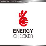 tama (katagirising)さんの電気の見える化を行う感電防止器具　ロゴ　『energy checker』への提案