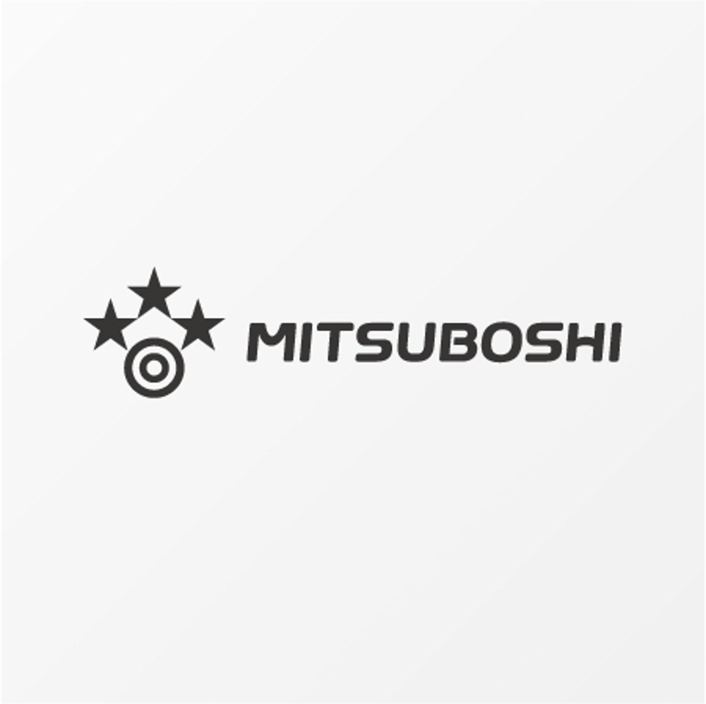 総合武道具メーカー　株式会社ミツボシの　ロゴ