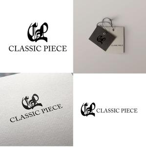 さんのアパレルショップ「CLASSIC PIECE」のロゴへの提案