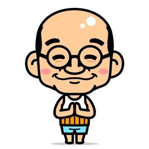 ヤンロン (yanron)さんの吉本伊信（内観法の創始者）のキャラクターデザインへの提案