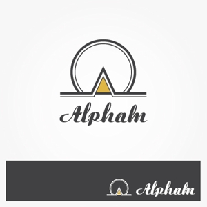 makmak (life0217)さんのアパレルブランド「Alpham」のロゴへの提案