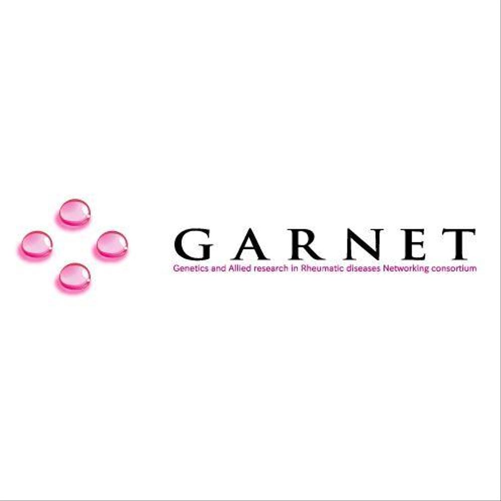 「GARNET」のロゴ作成