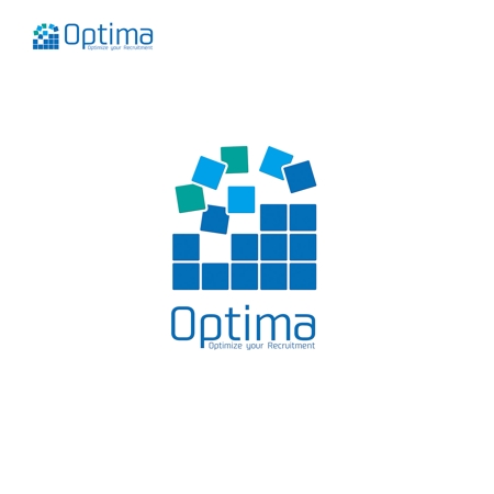 AZUTO (AZUTO)さんの採用管理のＷｅｂシステム「Optima」のロゴ（商標登録なし）への提案