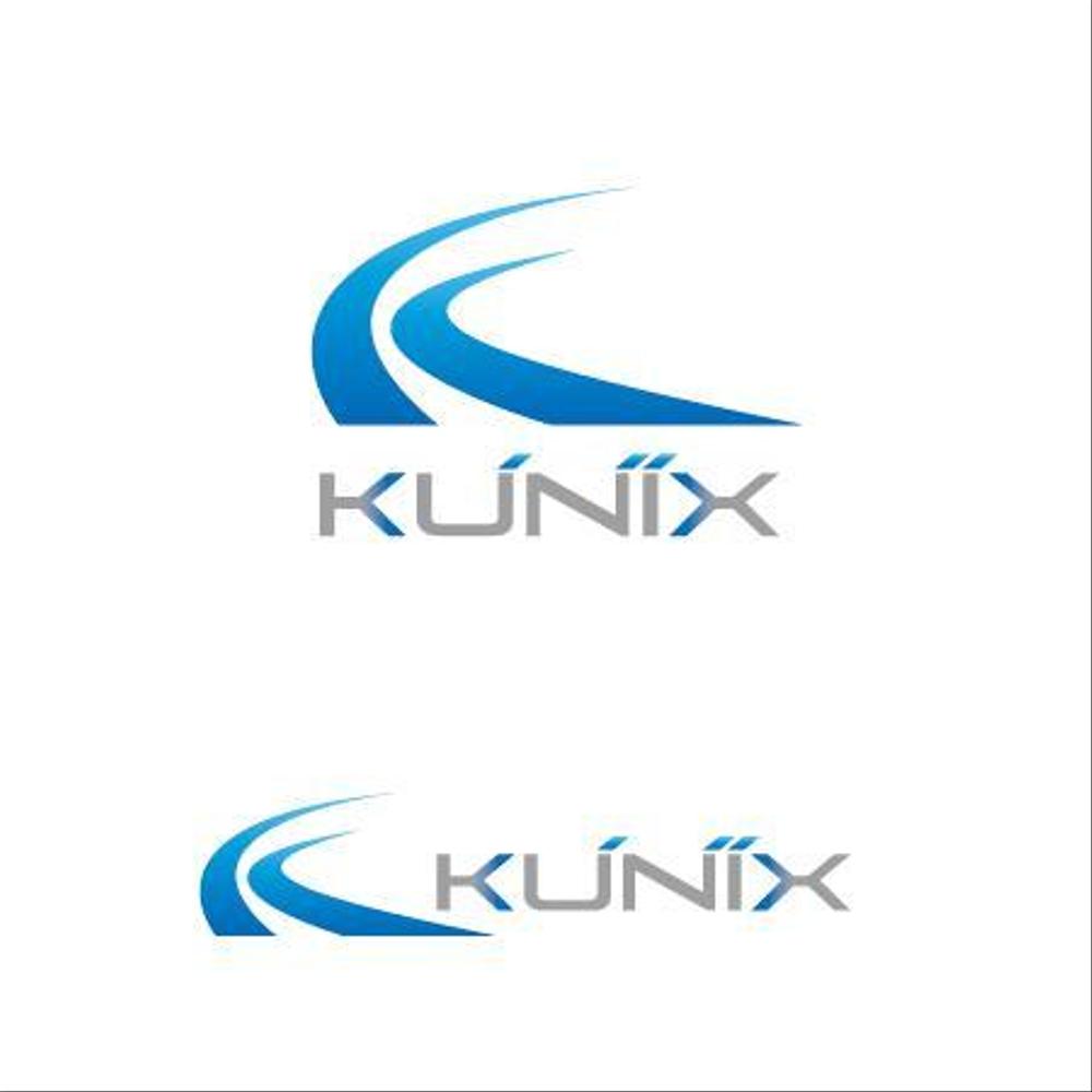 「KUNIX」のロゴ作成