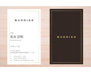 Luciola (Luciola)さんの建築リノベーション「BUDDIES」の名刺デザインへの提案