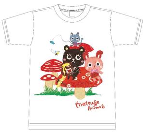 hiro (7hiromi)さんの子供向けＴシャツの可愛いポップなイラスト・キャラクターのデザインへの提案