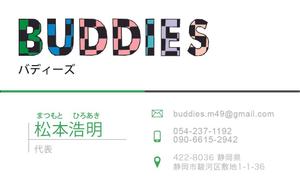 itsuo (itsuo)さんの建築リノベーション「BUDDIES」の名刺デザインへの提案