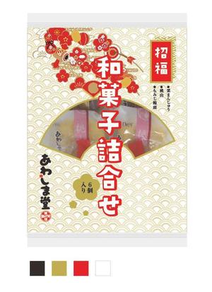aki_tamae (aki_tamae)さんの新商品のパッケージデザイン 『正月和菓子詰合せ』への提案