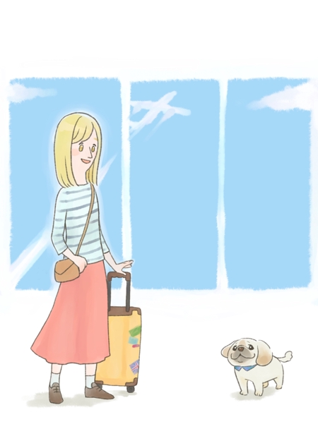 Dashijiruさんの事例 実績 提案 可愛い小型犬ペキニーズのイラスト