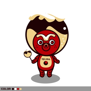 okam- (okam_free03)さんのたこ焼き屋のキャラクターとロゴへの提案