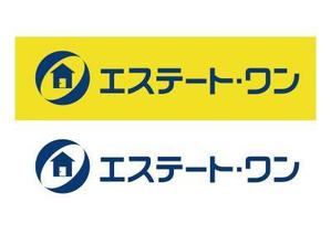sudesign (su-1178)さんの不動産会社「エステート・ワン」のロゴ制作への提案