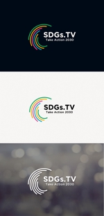 tanaka10 (tanaka10)さんのグローバルメディア「SDGs.TV」のロゴへの提案