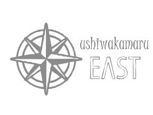 F＇Yodai (Maje-stic)さんの美容室「ushiwakamaru east」のロゴへの提案