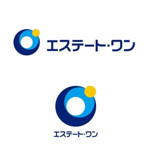 design wats (wats)さんの不動産会社「エステート・ワン」のロゴ制作への提案