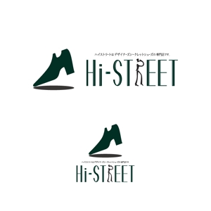 cagelow (cagelow)さんの靴EC「Hi-STREET」（開店予定）のアパレルショップサイトのロゴへの提案