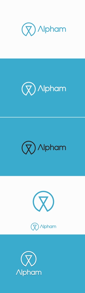 chpt.z (chapterzen)さんのアパレルブランド「Alpham」のロゴへの提案