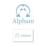ama design summit (amateurdesignsummit)さんのアパレルブランド「Alpham」のロゴへの提案