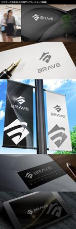 Thunder Gate design (kinryuzan)さんの革新的技術の事業化支援プラットフォームブランド「BRAVE」のロゴ制作への提案