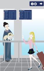 tacodesign (tacodesign)さんの可愛い小型犬ペキニーズのイラスト(男の子)とイギリス人女性のイラスト。への提案