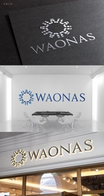 rochas (rochas)さんの新規FP事務所   株式会社Waonas  のロゴへの提案