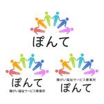 MAKOJPN_DESIGN (owo0223)さんの障がい福祉サービス事業所「ぽんて」のロゴ制作への提案