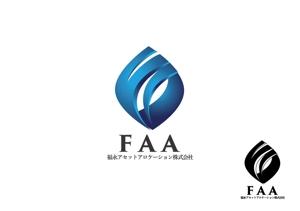 O-tani24 (sorachienakayoshi)さんの収益物件の仲介メイン　不動産会社「福永アセットアロケーション株式会社」のロゴへの提案