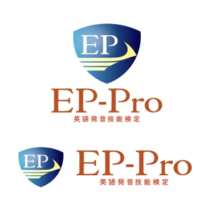 minami (mianamirande)さんの英語の先生向け英語発音技能検定「EP-Pro」のロゴへの提案
