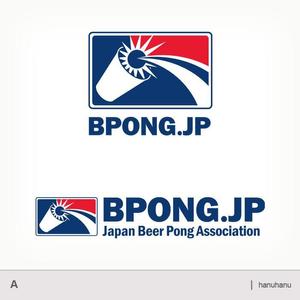 hanu2 (hanuhanu)さんのUS発の新しいスポーツ？ "Beer Pong" の日本協会 ロゴ制作依頼への提案