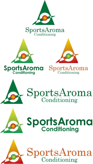 中津留　正倫 (cpo_mn)さんのスポーツアロマ・コンディショニングのロゴの作成への提案