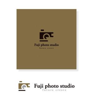 smoke-smoke (smoke-smoke)さんのフォトスタジオ（写真館）「Fujiphotostudio」のロゴへの提案