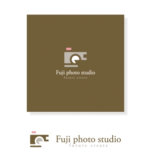 smoke-smoke (smoke-smoke)さんのフォトスタジオ（写真館）「Fujiphotostudio」のロゴへの提案