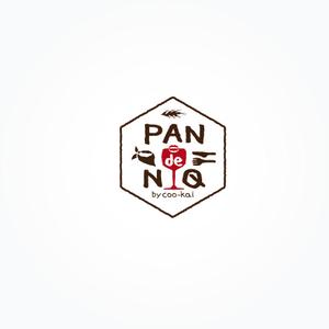 Keanzium (4970071877)さんの自家製パンとグリル肉のバル業態「PAN de NIQ」のロゴへの提案