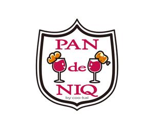 yellow_frog (yellow_frog)さんの自家製パンとグリル肉のバル業態「PAN de NIQ」のロゴへの提案