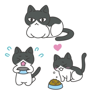 azuki ()さんの猫のキャラクターのai作成（原案あり）への提案