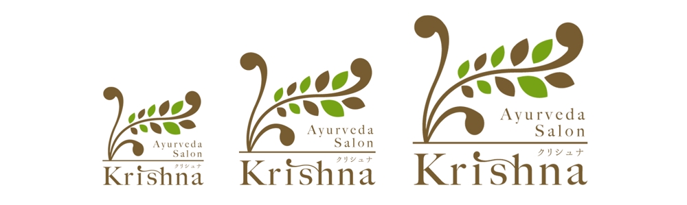 インドマッサージサロン「Krishna」のロゴ