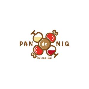 ISAKA (ISAKA)さんの自家製パンとグリル肉のバル業態「PAN de NIQ」のロゴへの提案