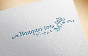 LAULA (katsukom)さんの婚活イベント等実施事業名「ブーケトス」のロゴへの提案